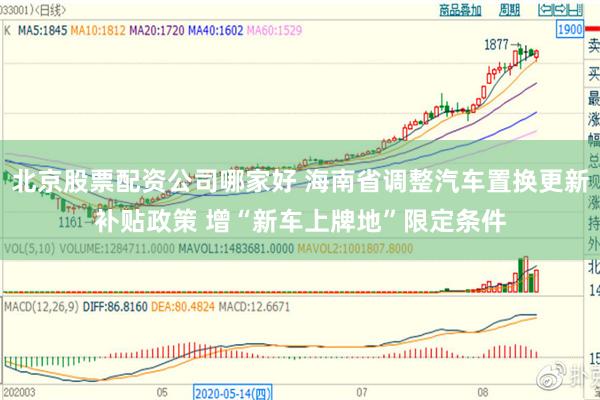 北京股票配资公司哪家好 海南省调整汽车置换更新补贴政策 增“新车上牌地”限定条件